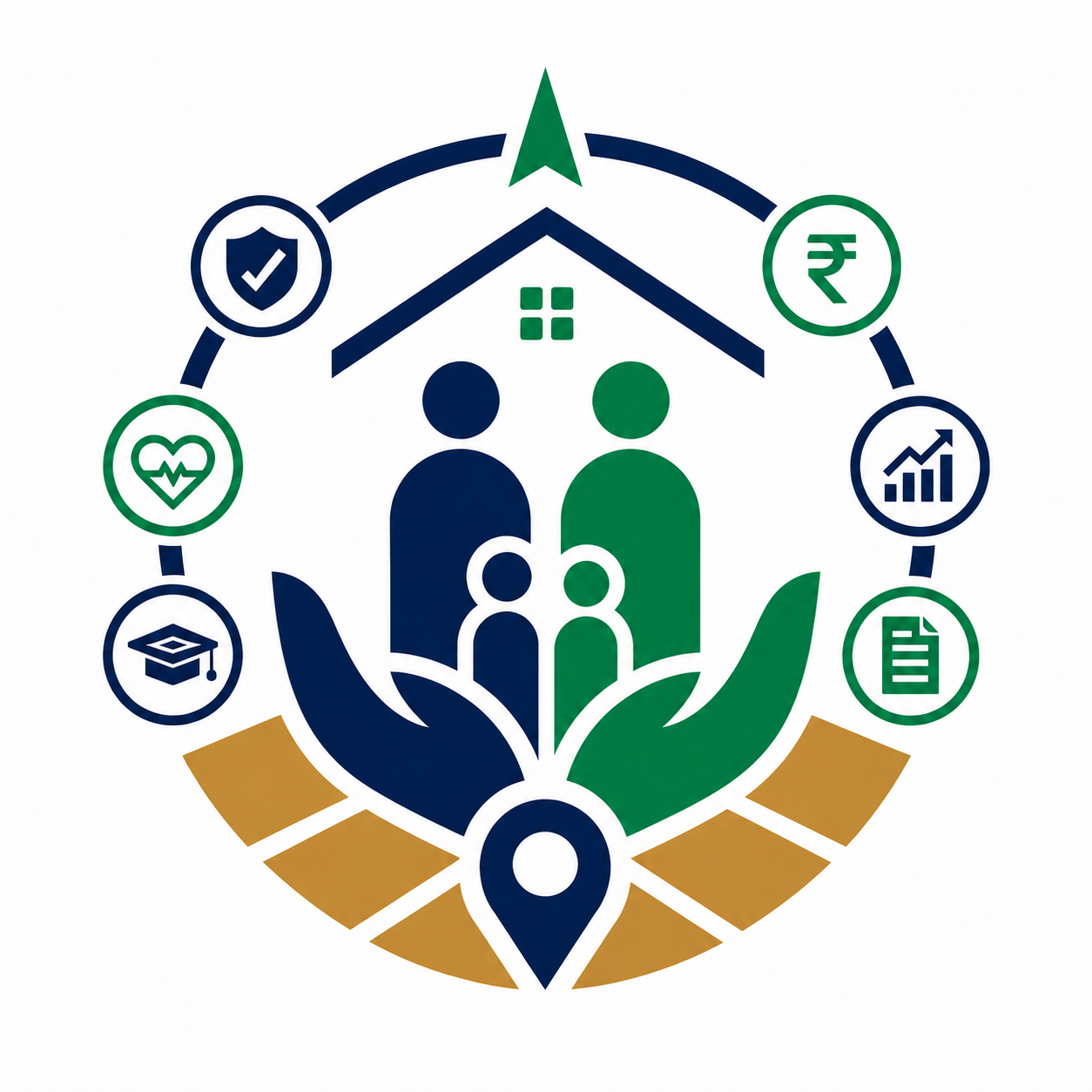 Family Financial Map Logo